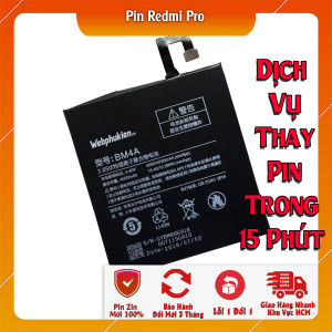 Pin Webphukien cho Xiaomi Redmi Pro  Việt Nam BM4A - 4050mAh 